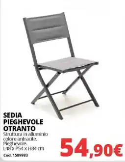 Brico Io Sedia Pieghevole Otranto offerta