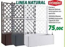 Orizzonte Stefanplast fioriera natural deluxe offerta