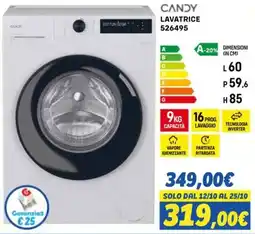 Orizzonte LAVATRICE CANDY offerta