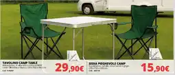 Brico Io TAVOLINO CAMP TABLE offerta