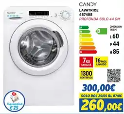 Orizzonte Candy lavatrice 487458 offerta