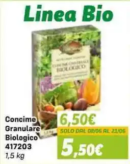 Orizzonte Linea Bio Concime Granulare Biologico offerta