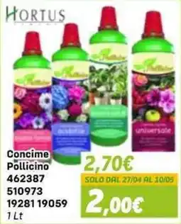 Orizzonte Concime Pollicino offerta