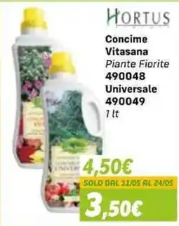 Orizzonte Concime Vitasana Piante Fiorite Universale offerta