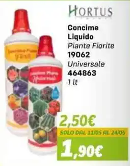 Orizzonte Concime Liquido Piante Fiorite HORTUS offerta