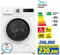 Orizzonte LAVATRICE Midea offerta