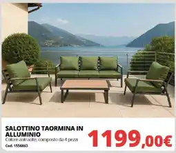 Brico Io SALOTTINO TAORMINA IN ALLUMINIO offerta