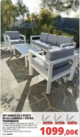 Brico Io SET HIBISCUS 5 POSTI offerta