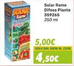 Orizzonte Solar Rame Difesa Pianete offerta