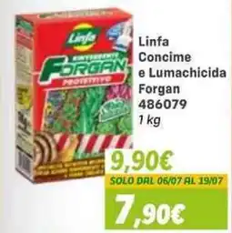 Orizzonte Linfa Concime e Lumachicida Forgan offerta