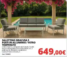 Brico Io SALOTTINO SIRACUSA 5 offerta