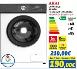 Orizzonte AKAI LAVATRICE offerta