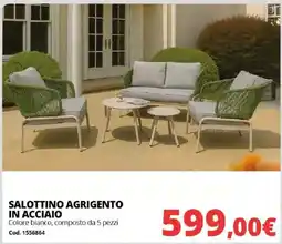 Brico Io SALOTTINO AGRIGENTO IN ACCIAIO offerta
