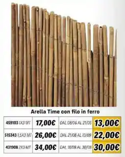 Orizzonte Arella Time con filo in ferro offerta