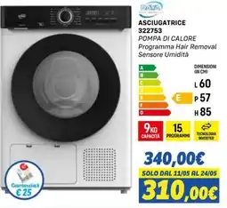 Orizzonte DAYA ASCIUGATRICE offerta