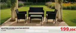 Brico Io SALOTTINO CATANIA IN RATTAN SINTETICO offerta