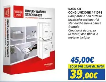 TOWER PRO DRYER+WASHER STACKING KIT