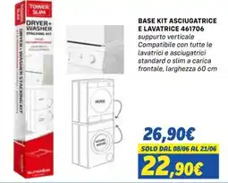 Orizzonte BASE KIT ASCIUGATRICE E LAVATRICE 461706 offerta