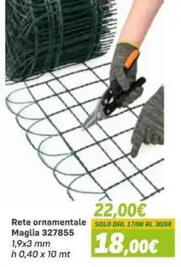 Orizzonte Rete ornamentale Maglia 327855 offerta