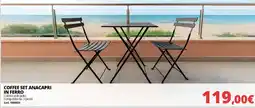 Brico Io COFFEE SET ANACAPRI IN FERRO offerta