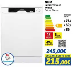 Orizzonte NGM LAVASTOVIGLIE 498195 offerta