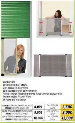 Orizzonte Zanzariera estensibile ESTENDO offerta