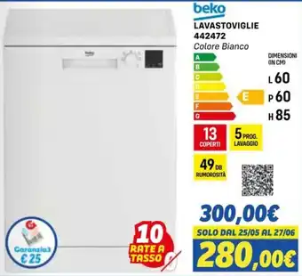Lavastoviglie Beko