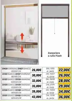 Orizzonte Zanzariera a rullo Flash offerta