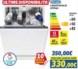 Orizzonte DeLonghi Lavastoviglie 479962 offerta