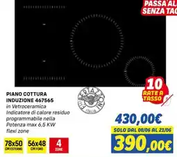 Orizzonte PIANO COTTURA INDUZIONE 467565 offerta