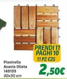 Orizzonte Piastrella Acacia Oliata offerta