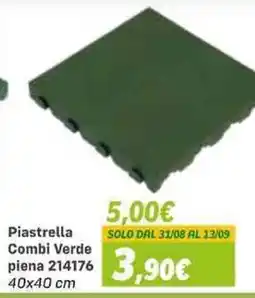 Orizzonte Piastrella Combi Verde piena offerta