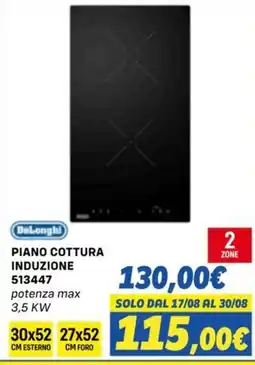 Orizzonte DeLonghi PIANO COTTURA INDUZIONE offerta