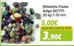 Orizzonte Ghiaietto Fiume Adige offerta