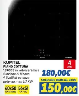 Orizzonte KUMTEL PIANO COTTURA offerta