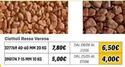 Orizzonte Ciottoli Rosso Verona offerta