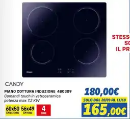 Orizzonte CANDY PIANO COTTURA INDUZIONE 480309 offerta