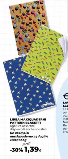 Extracoop LINEA MAXIQUADERNI PATTERN BLASETTI offerta