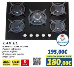 Orizzonte LAR.EL PIANO COTTURA 402879 offerta