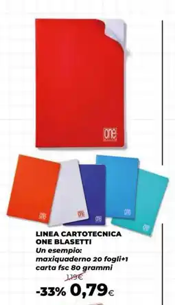 Extracoop LINEA CARTOTECNICA ONE BLASETTI offerta