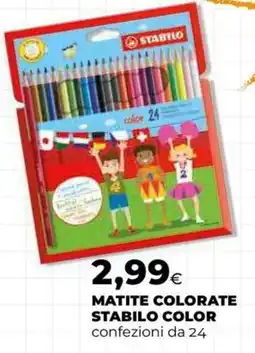 Extracoop Matite colorate stabilo color offerta