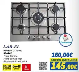 Orizzonte LAR.EL PIANO COTTURA offerta