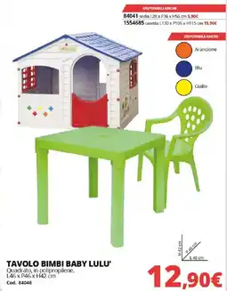 Brico Io TAVOLO BIMBI BABY LULU' offerta