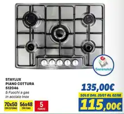 Orizzonte STAYLUX PIANO COTTURA offerta