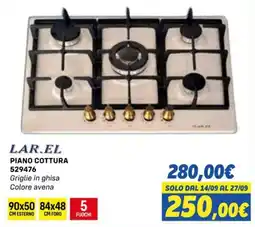 Orizzonte LAR.EL PIANO COTTURA offerta