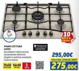 Orizzonte PIANO COTTURA Hotpoint ARISTON 63301 offerta