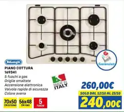 Orizzonte Delonghi PIANO COTTURA offerta
