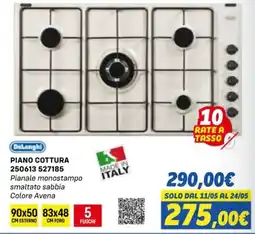 Orizzonte Delonghi PIANO COTTURA offerta