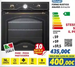 Orizzonte DeLonghi forno rustico offerta