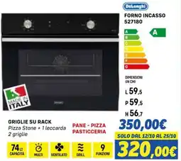 Orizzonte Forno incasso DeLonghi offerta